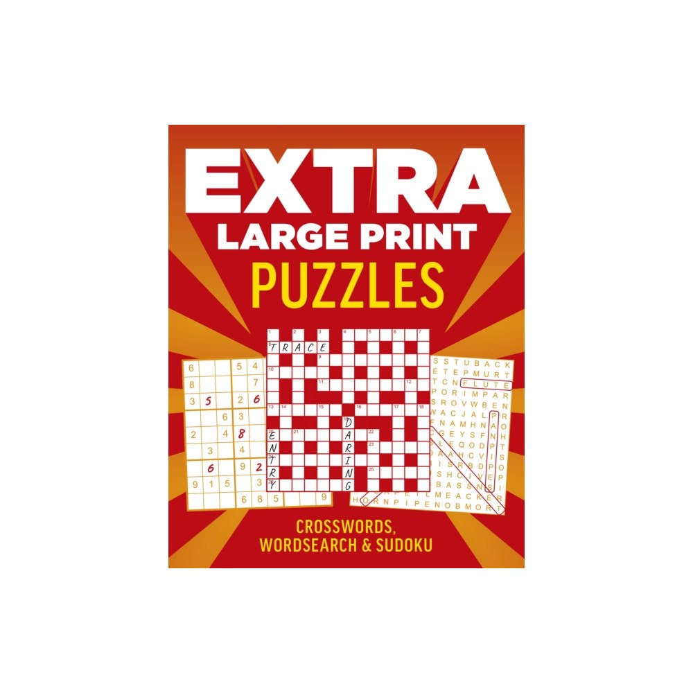 Arcturus publishing ltd Extra Large Print Puzzles (häftad, eng)