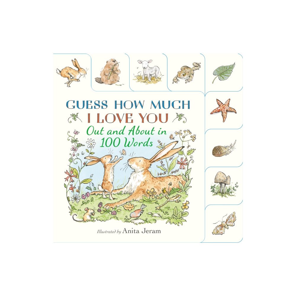 Walker Books Ltd Guess How Much I Love You: Out and About in 100 Words (bok, board book, eng)