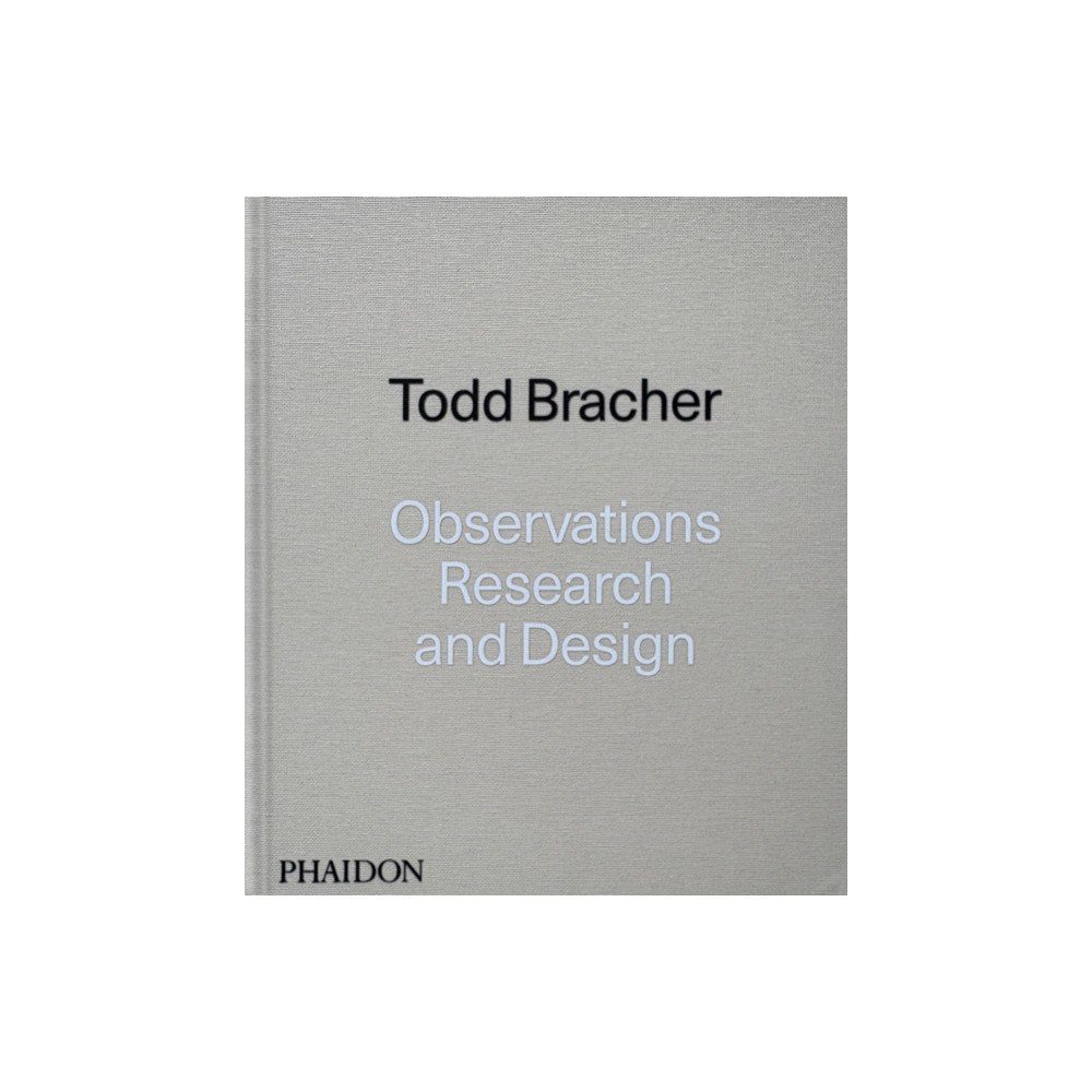Phaidon Press Ltd Observations, Research, and Design (inbunden, eng)