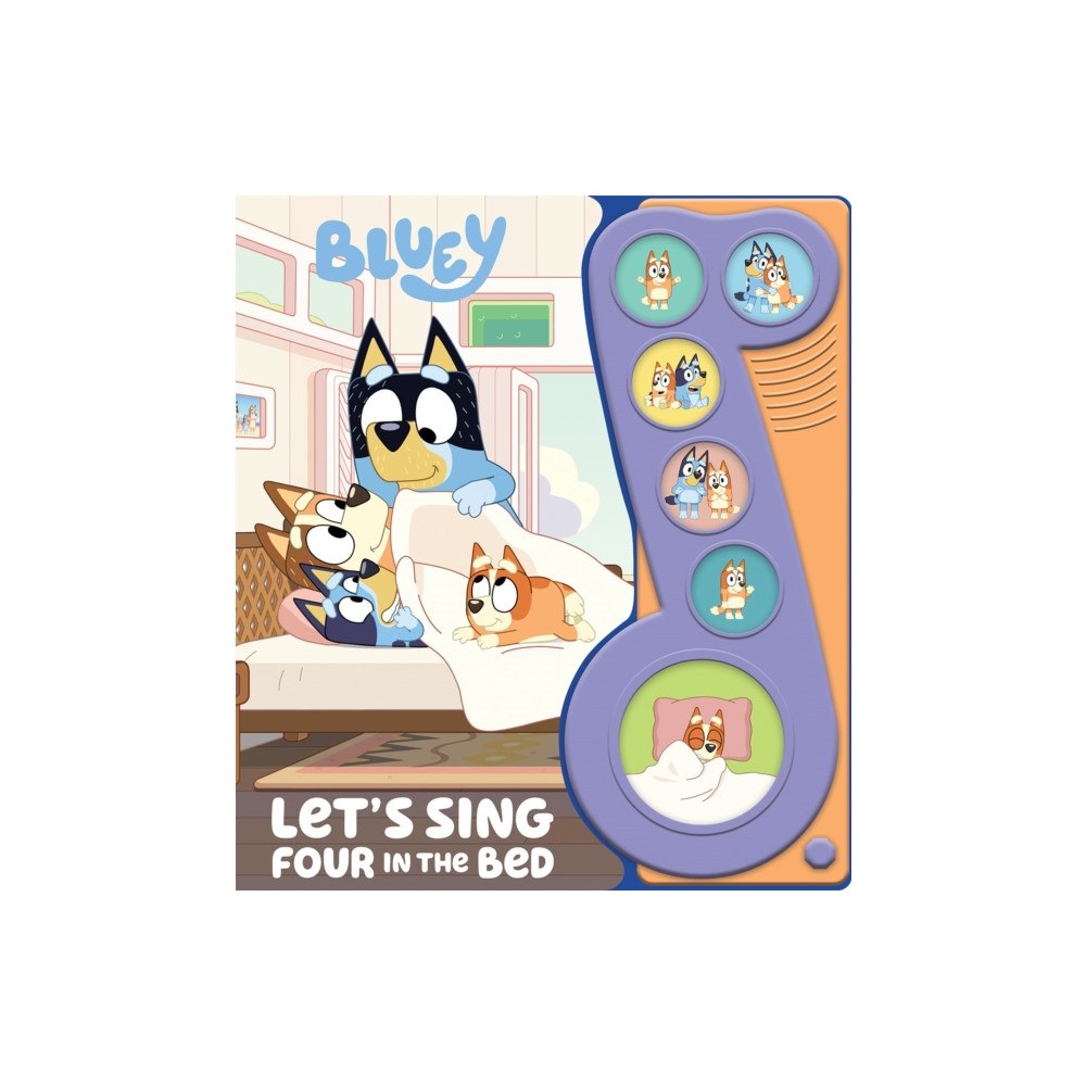Pi Kids Bluey: Let's Sing Four in the Bed Sound Book (bok, board book, eng)