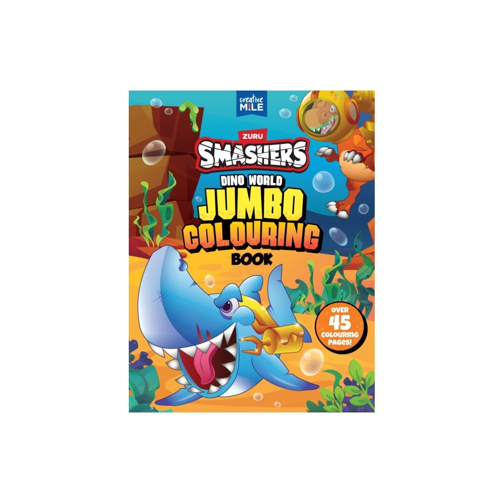 Five Mile Smashers Dino World Jumbo Colouring Book (häftad, eng)