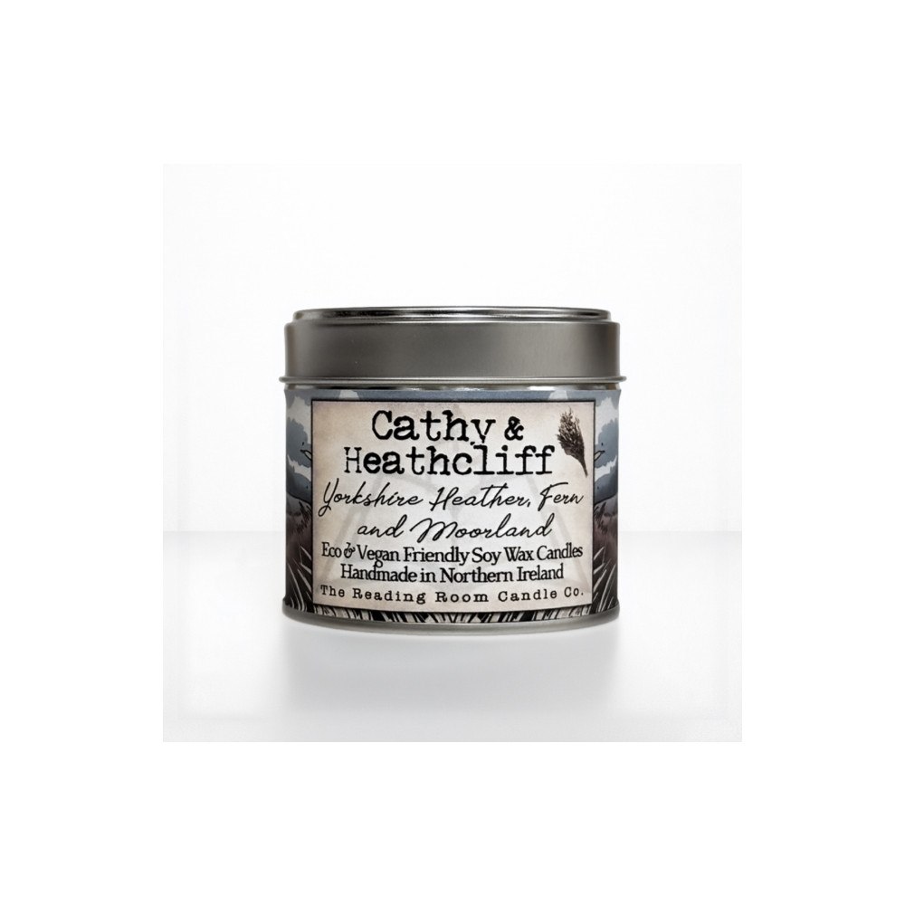 THE CANDLE ROOMS Cathy and Heathcliff- Scented Soy Candle- Yorkshire Heather, Fern and Moorland