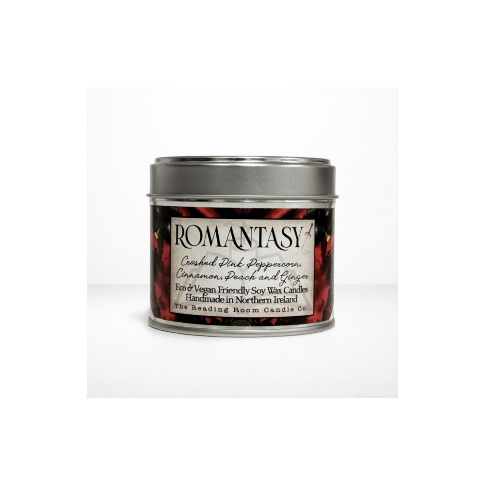 THE CANDLE ROOMS Romantasy- Scented Soy Candle- Yorkshire Heather, Fern and Moorland