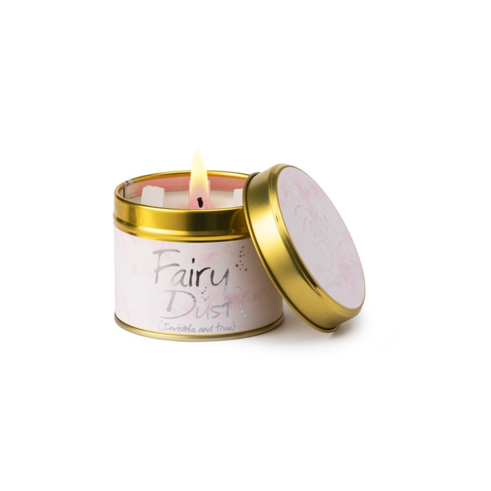 LILY FLAME CANDLES Fairy Dust  - Scented Tin Candle