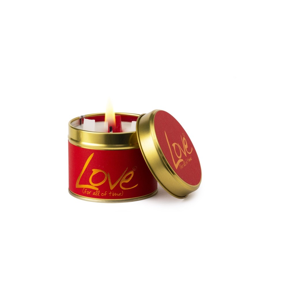 LILY FLAME CANDLES Love - Scented Tin Candle