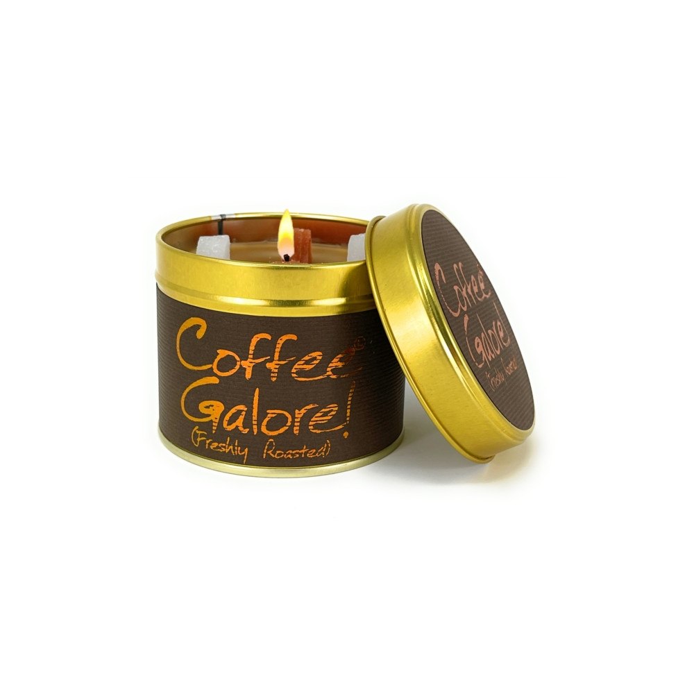 LILY FLAME CANDLES Coffee Galore - Scented Tin Candle