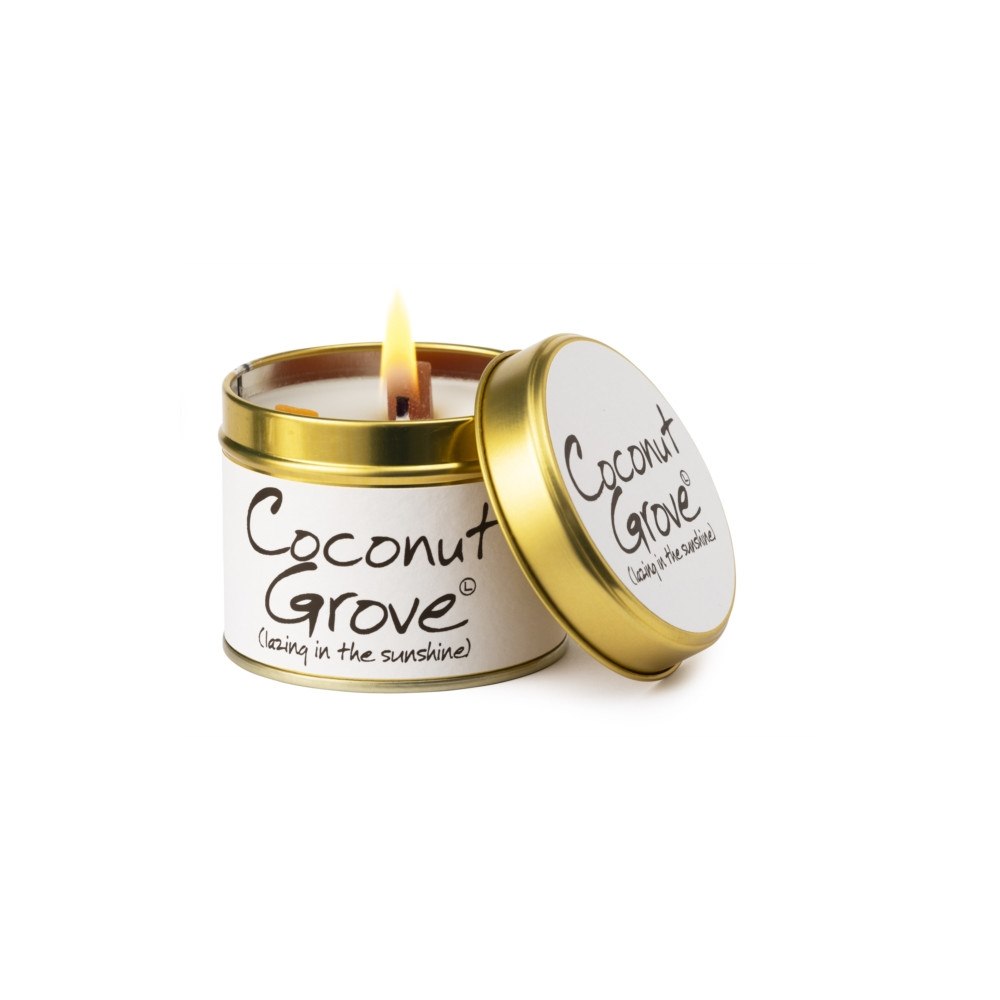 LILY FLAME CANDLES Coconut Grove - Scented Tin Candle