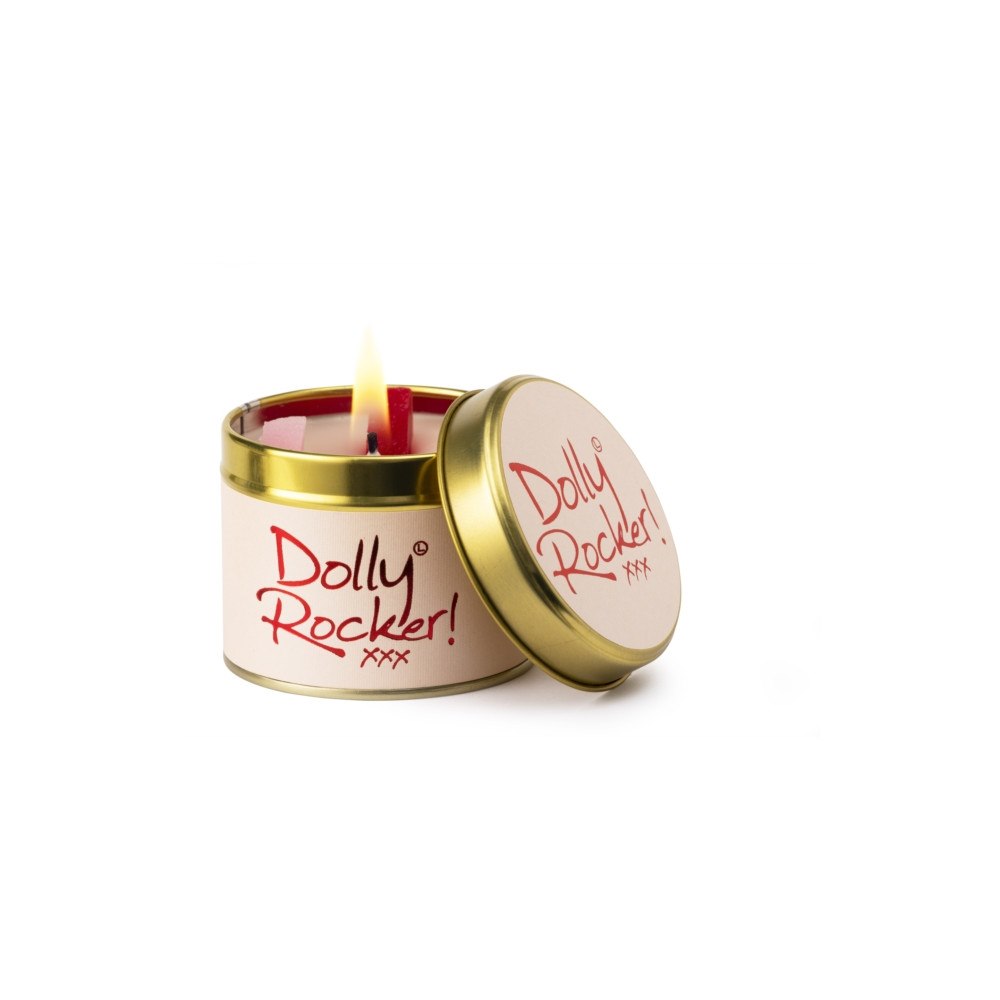 LILY FLAME CANDLES Dolly Rocker ! - Scented Tin Candle