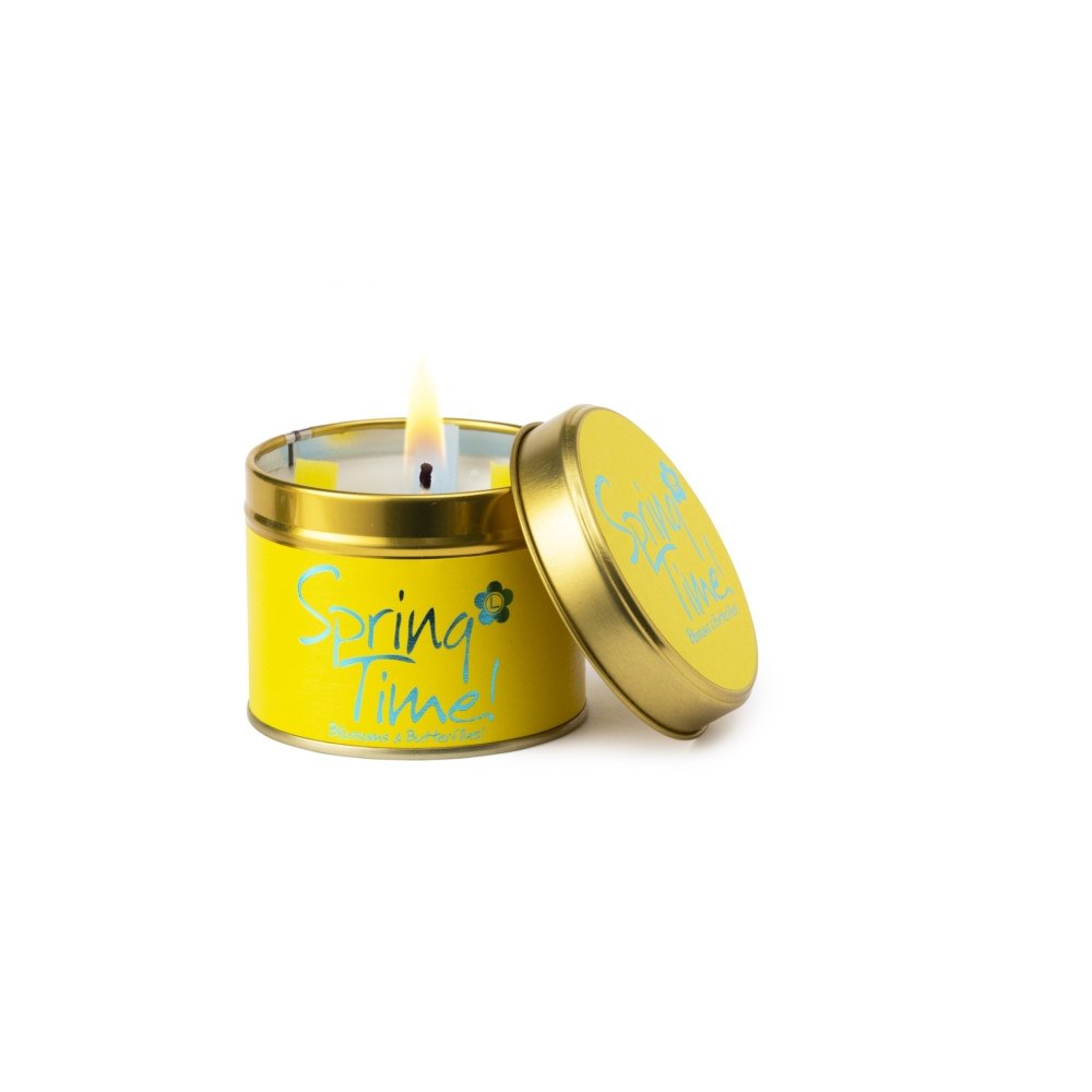 LILY FLAME CANDLES Springtime - Scented Tin Candle