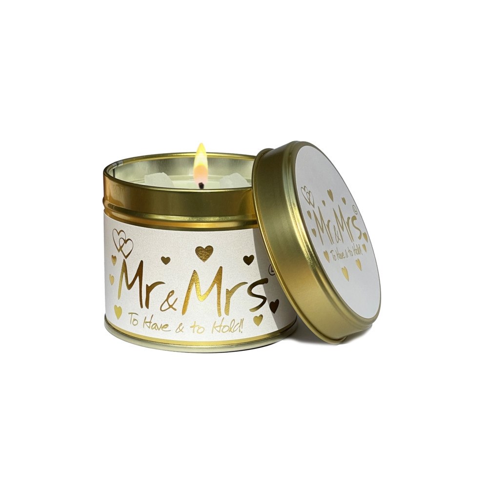 LILY FLAME CANDLES Mr & Mrs - Scented Tin Candle
