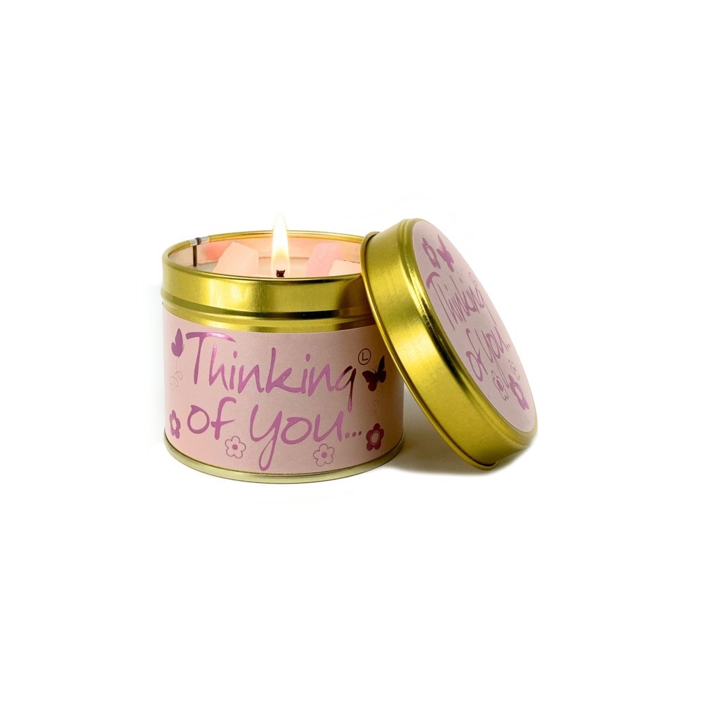 LILY FLAME CANDLES Thinking of You - Scented Tin Candle