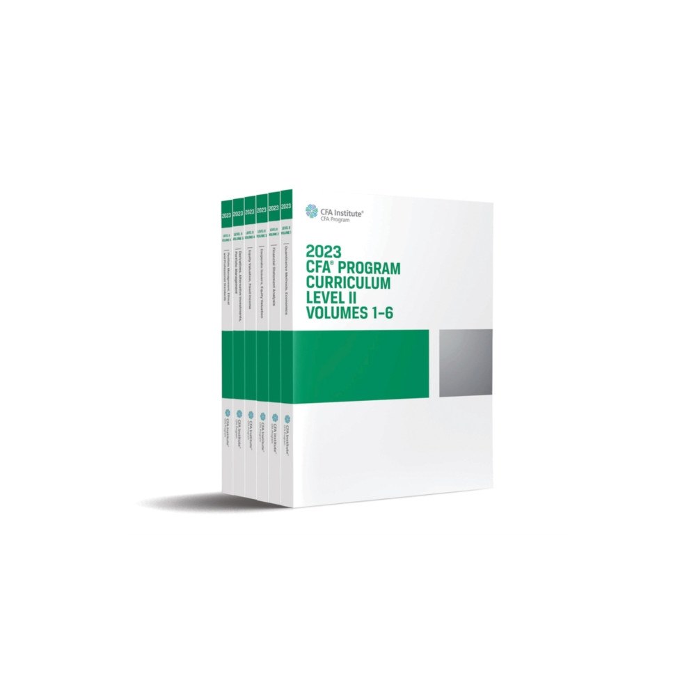 CFA Institute 2023 CFA Program Curriculum Level II Box Set (häftad, eng)