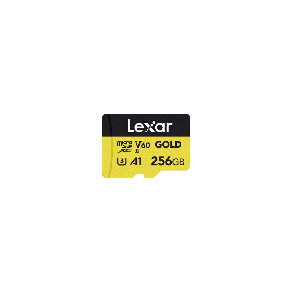 Lexar Media Lexar Professional GOLD Series - flash-minneskort - 256 GB - mikroSDXC UHS-II