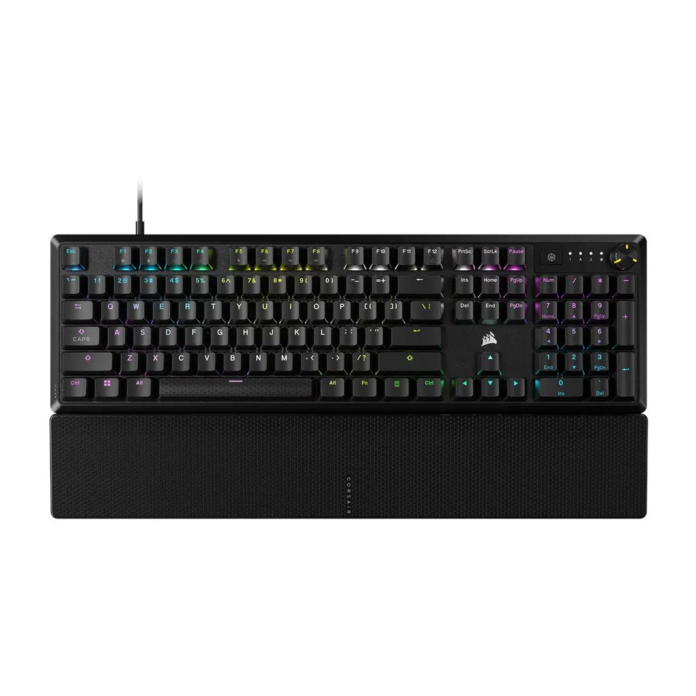 Corsair Microsystems CORSAIR K70 CORE RGB - tangentbord - 100% full size - QWERTY - Nordisk - svart Inmatningsenhet