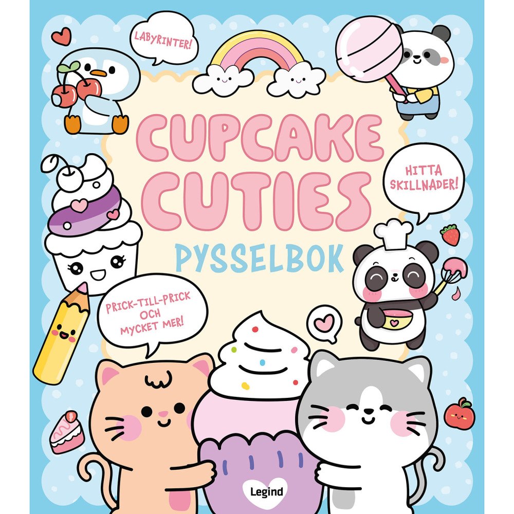 Legind Pysselbok : Cupcake Cuties