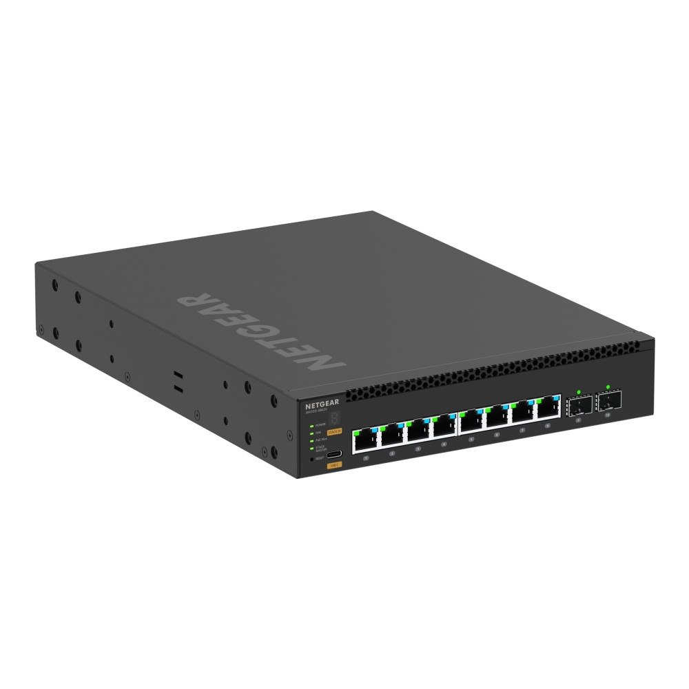 Netgear NETGEAR M4350-8M2V - switch - 10 portar - Administrerad - rackmonterbar