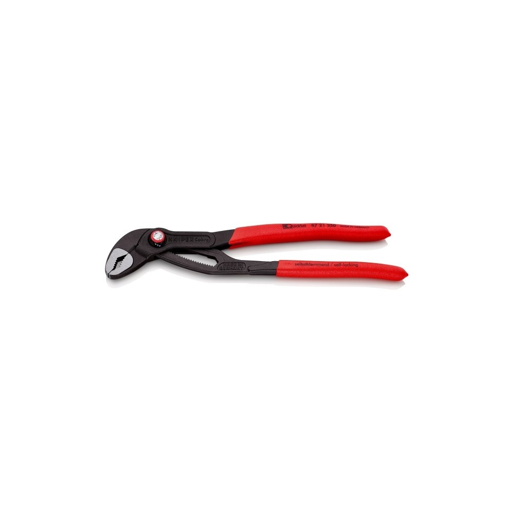 Knipex KNIPEX vattenpumpstång Cobra QuickSet grå atramenterad 250 m...