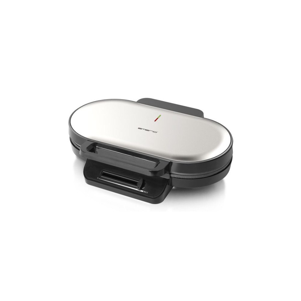 Emerio Emerio WM-123356, 10 våffla/våfflor, Hjärta (form), Svart, 1...