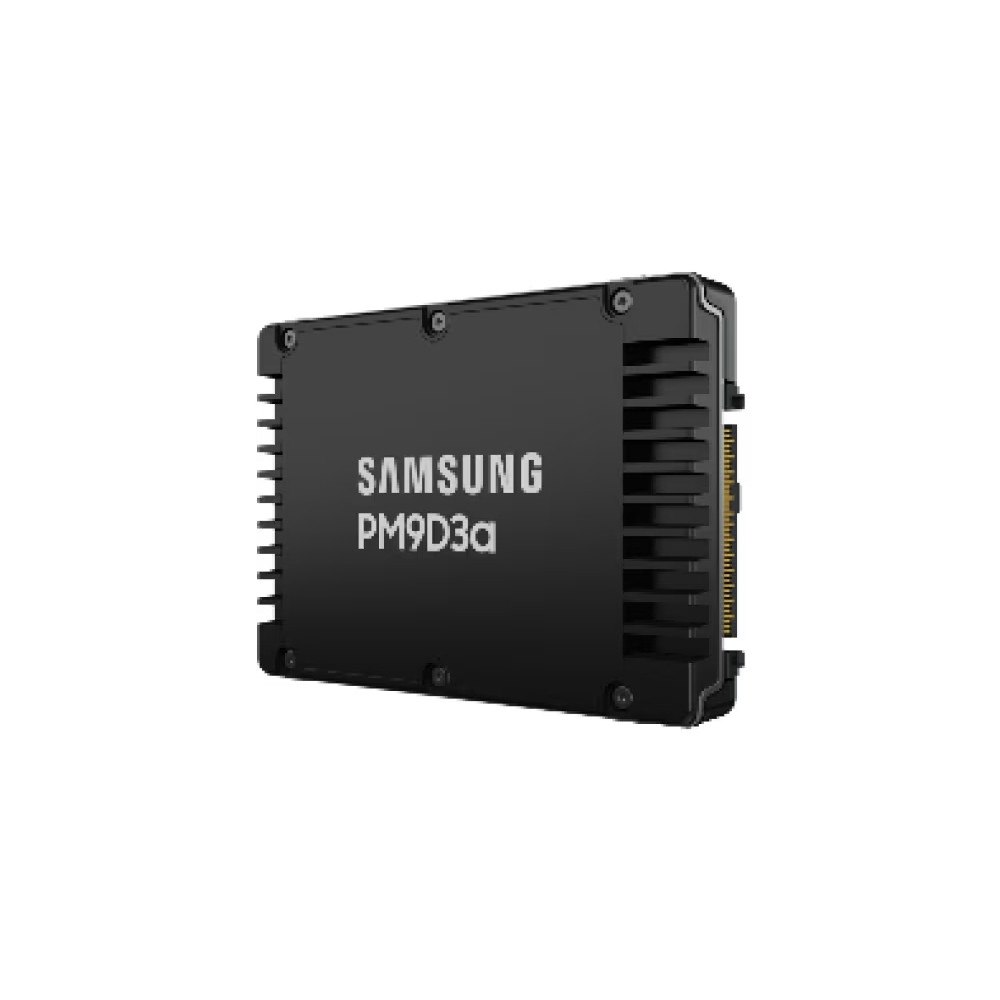SAMSUNG Samsung PM9D3a MZWL63T8HFLT - SSD - 3.84 TB - PCI Express 5.0 x4 (NVMe)
