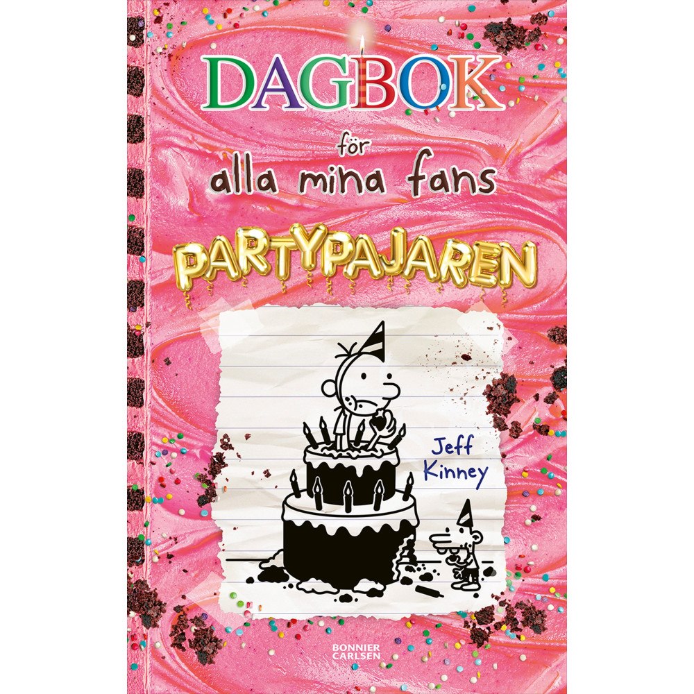 Jeff Kinney Partypajaren (bok, kartonnage)