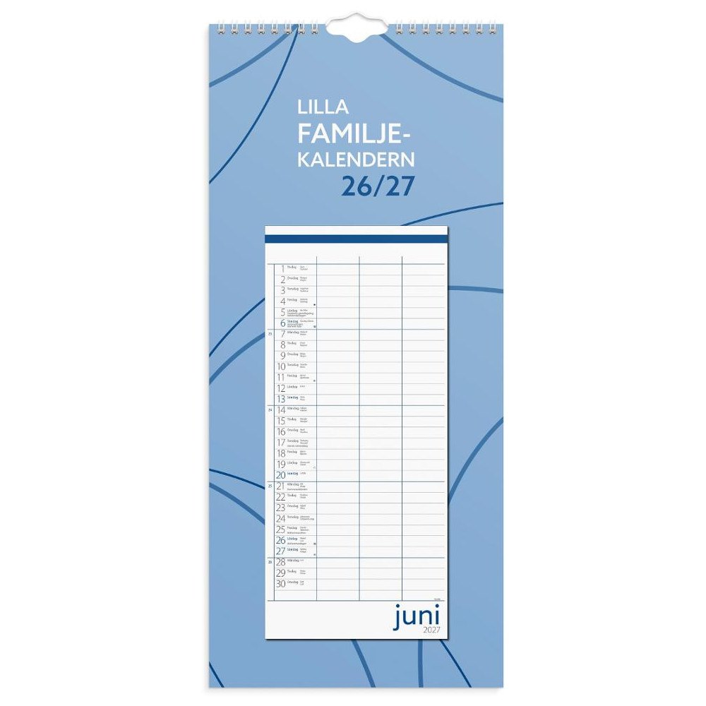 Burde Familjekalender Lilla 26/27