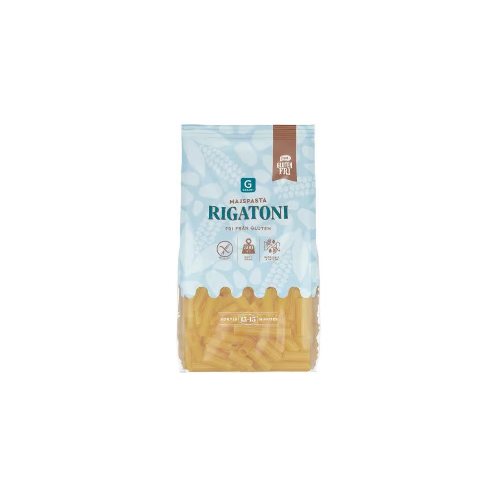 GARANT Rigatoni Majspasta Glutenfri 500g