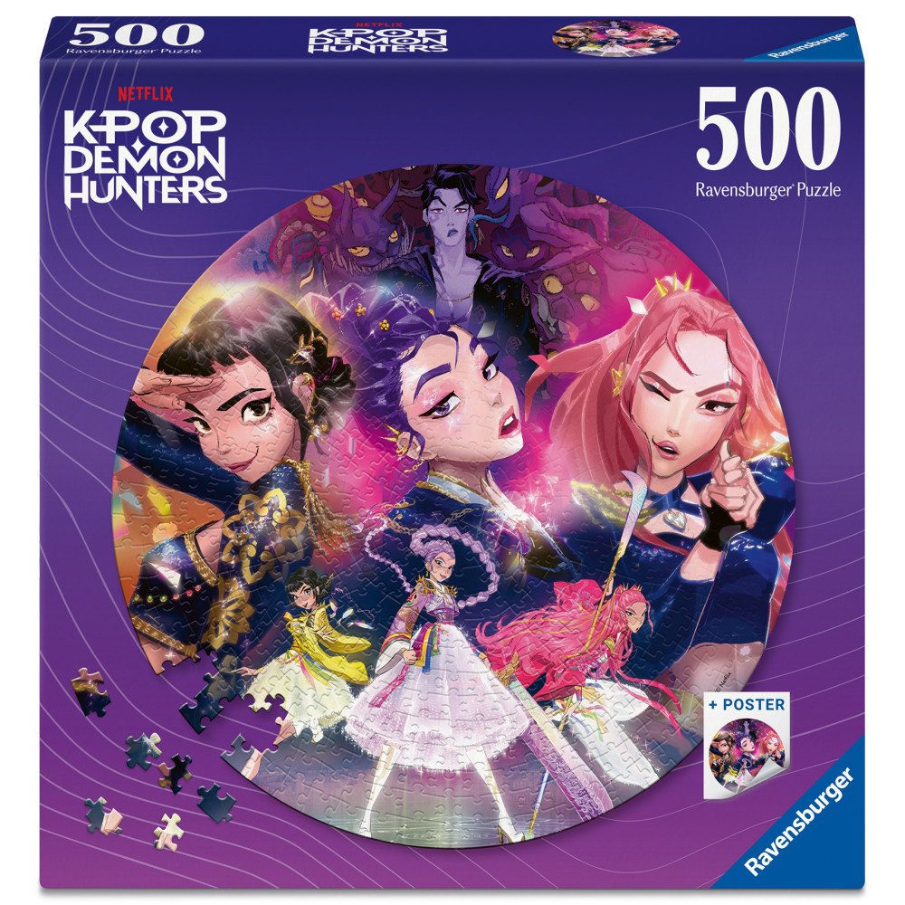Ravensburger K-Pop Demon Hunters Pussel 500p circle