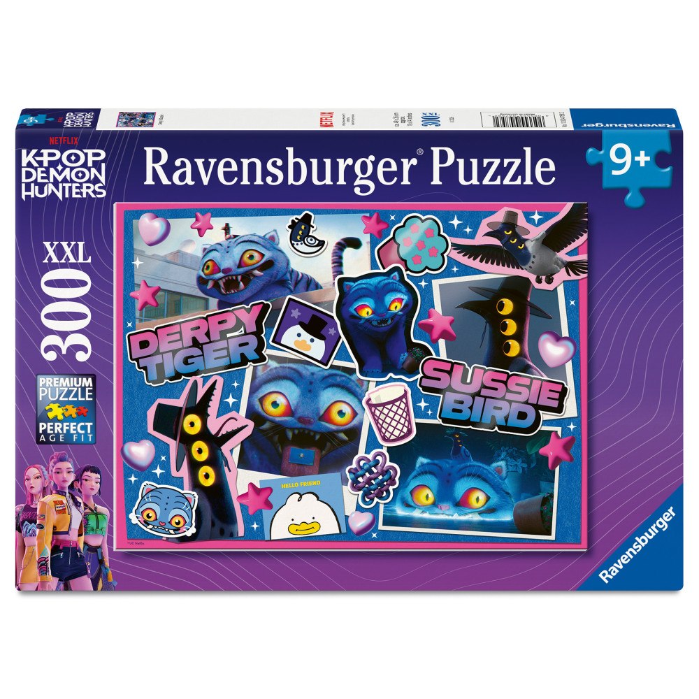 Ravensburger K-Pop Demon HuntersDerpy & Sussie Pussel 300p