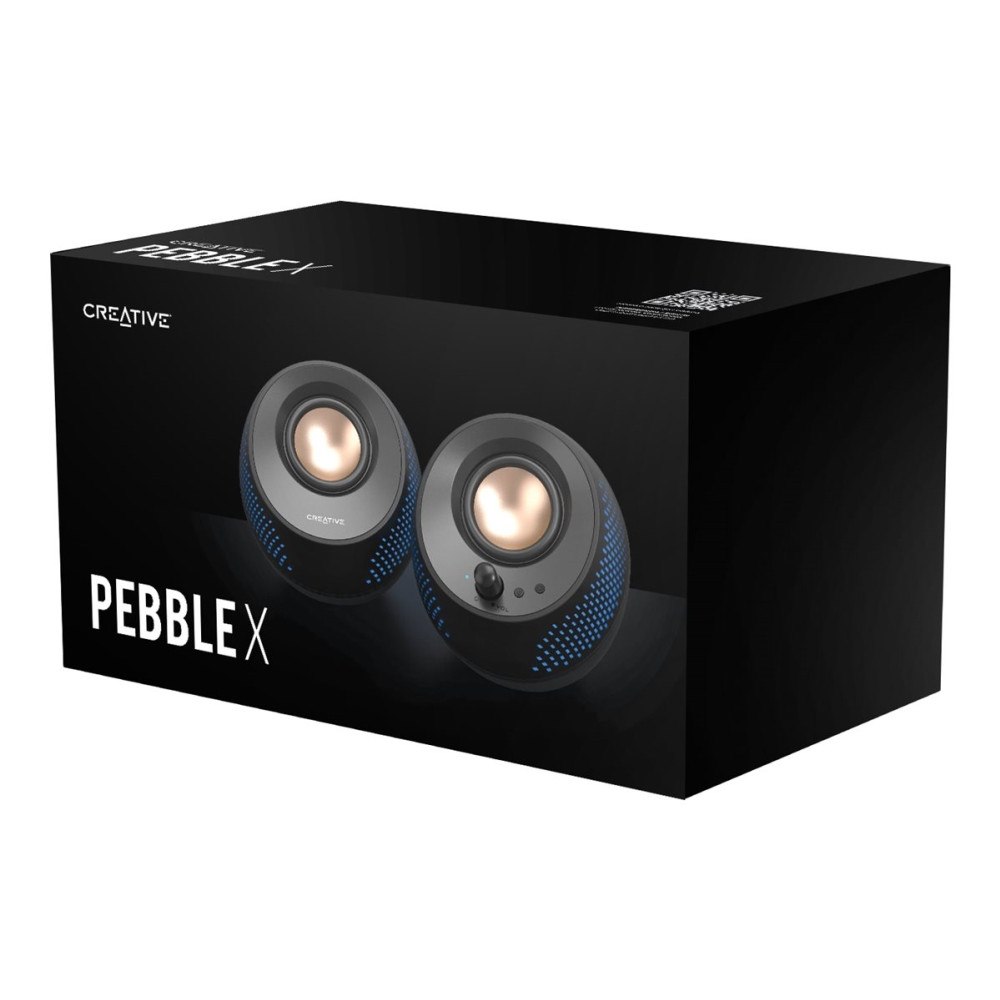 Creative Creative Pebble X - högtalare - för persondator - trådlös