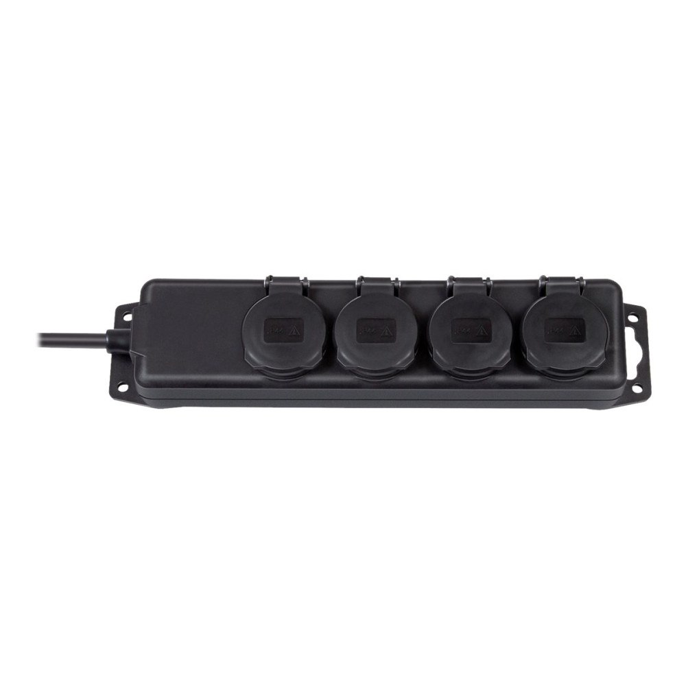 Brennenstuhl brennenstuhl Extension socket IP44 4-way black 2m H07RN-F 3G1,5 - effektband