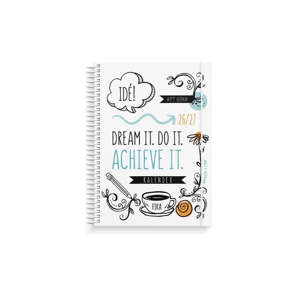 Burde Kalender Doodle A5 26/27