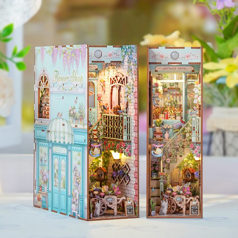 Tonecheer Book Nook: Flower Shop