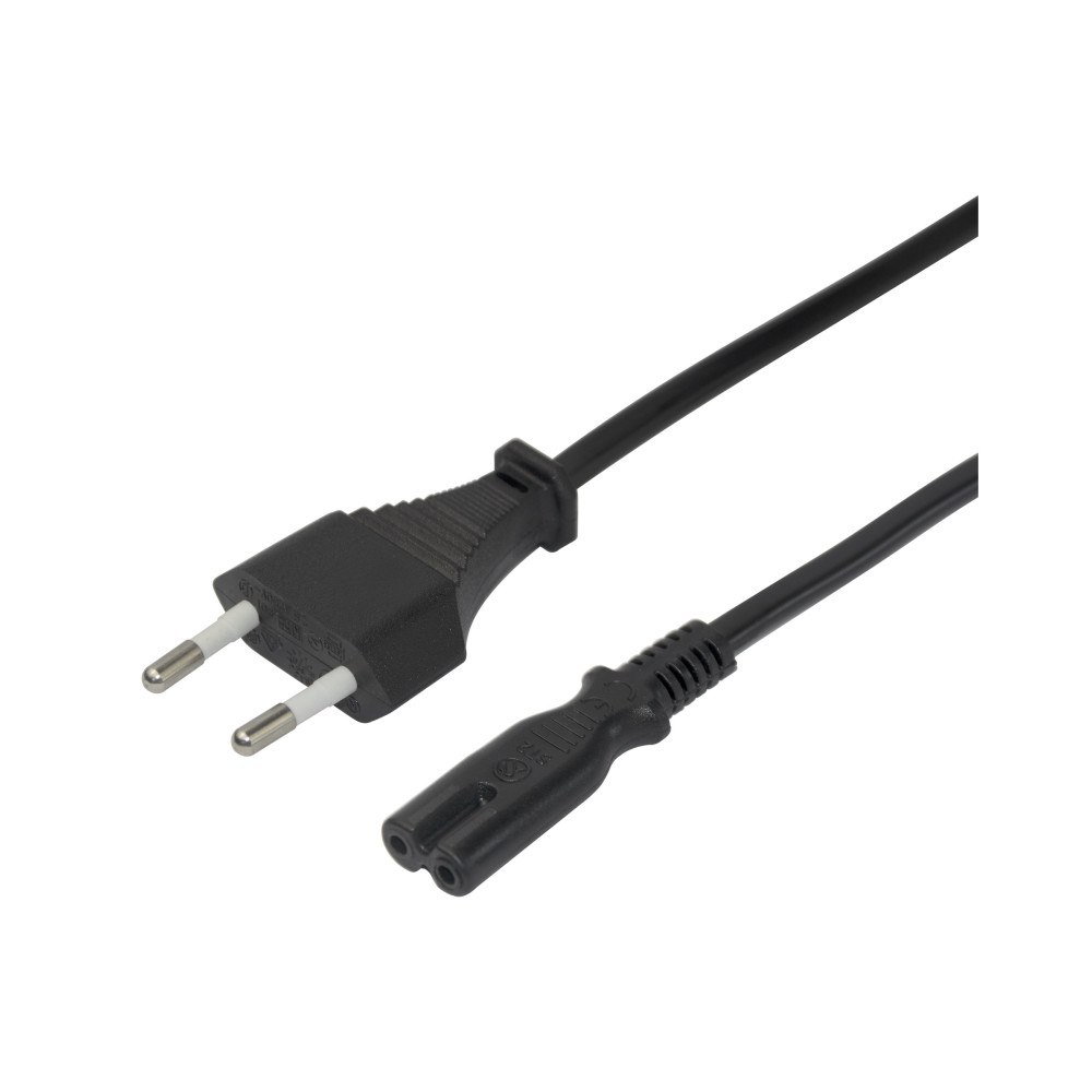 Deltaco DELTACO - strömkabel - Eurokontakt till power IEC 60320 C7 - 1.5 m