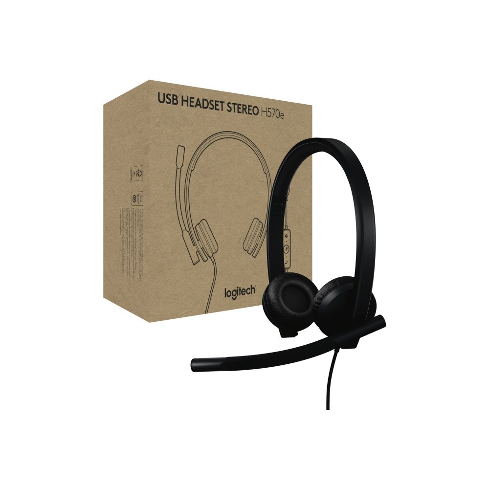 Logitech Logitech H570e - headset - USB-A