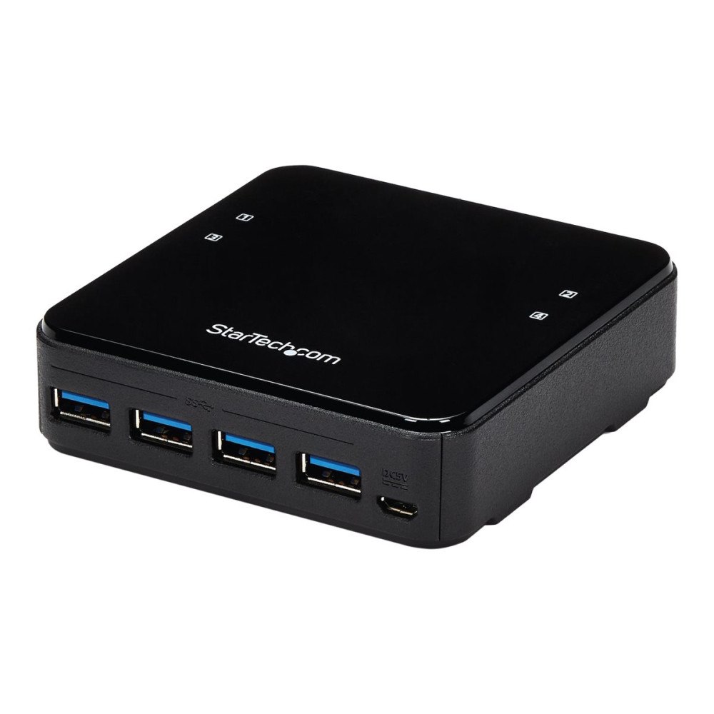 StarTech.com StarTech.com 4x4 USB 3.0 delnings-switch för kringutrustning - hubb - 4 portar