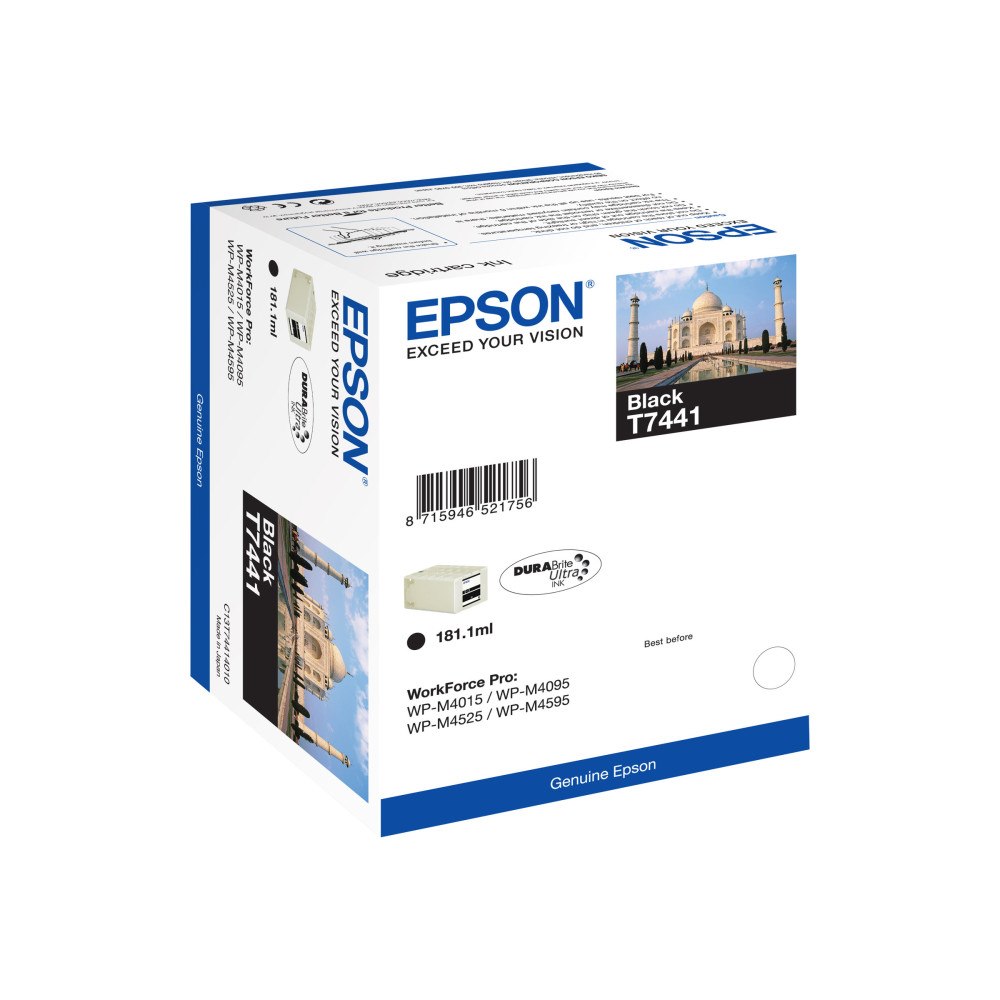 EPSON Epson T7441 - svart - original - bläckpatron