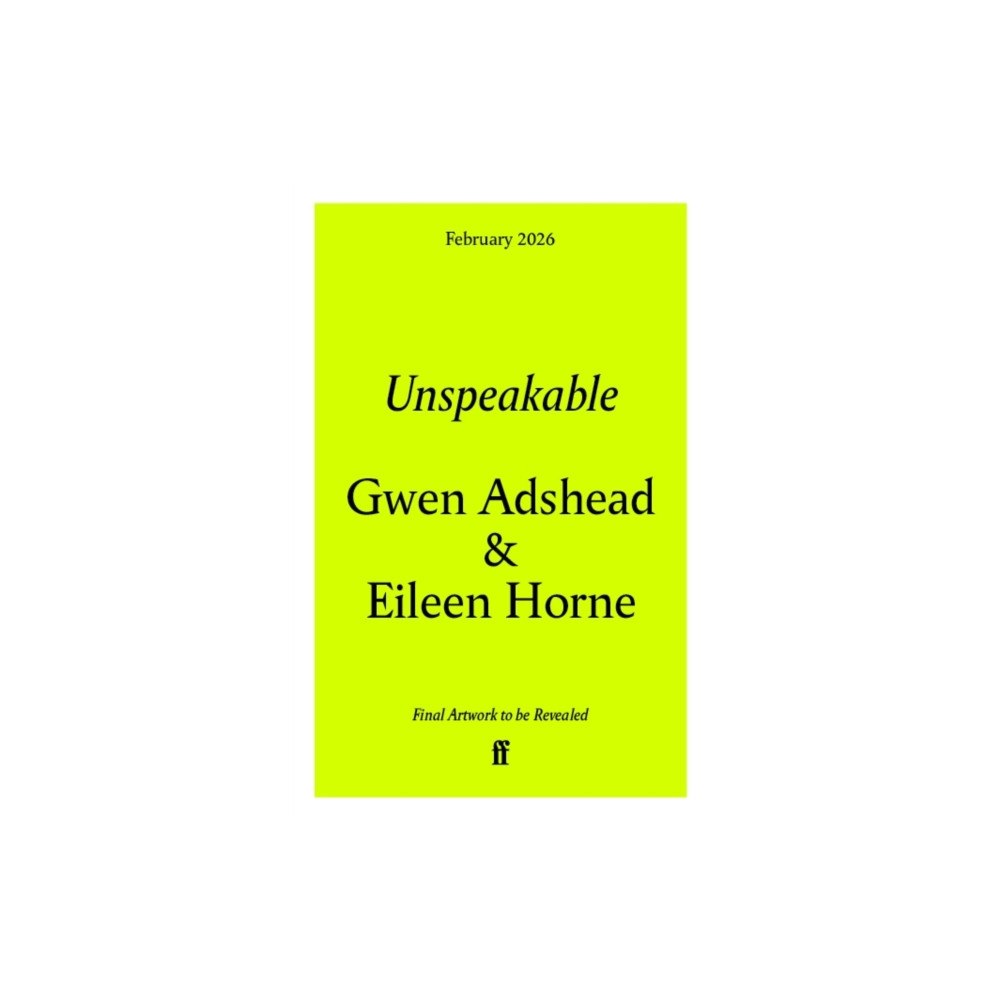 Faber & Faber Unspeakable (inbunden, eng)