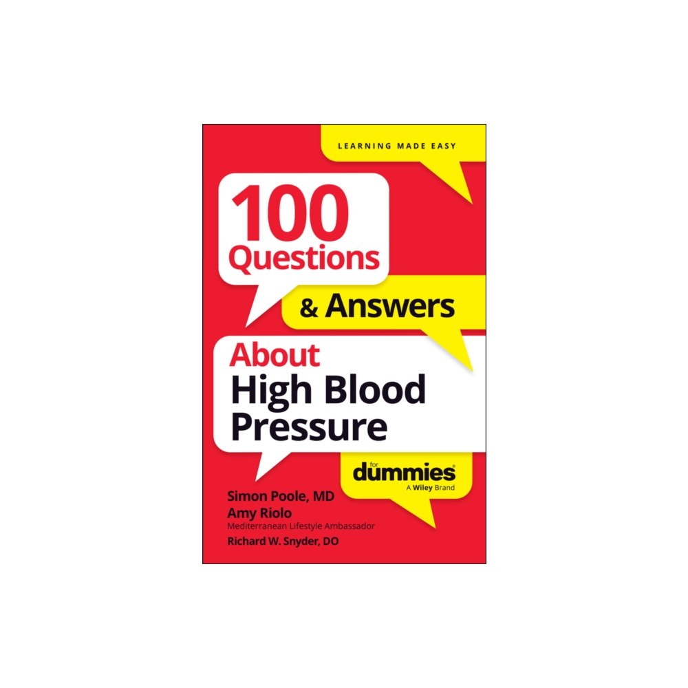 John Wiley & Sons Inc 100 Questions & Answers About High Blood Pressure For Dummies (häftad, eng)