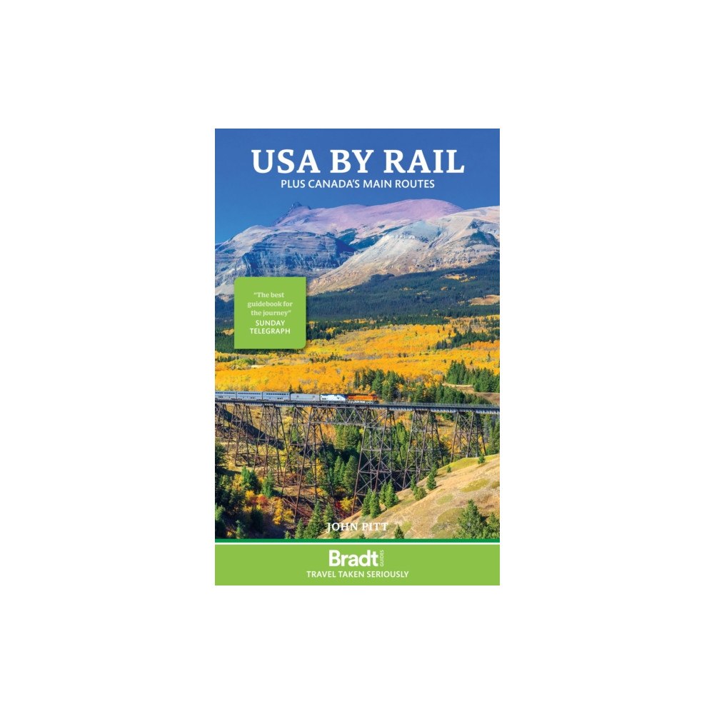 Bradt Travel Guides USA by Rail (häftad, eng)
