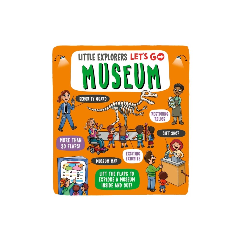 Bonnier Books Ltd Little Explorers: Let's Go! Museum (bok, board book, eng)