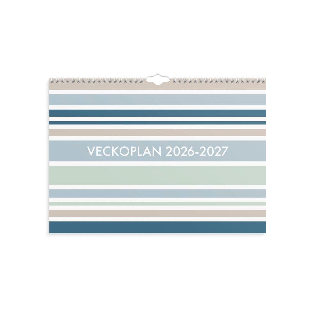 Burde Väggkalender Veckoplan 26/27