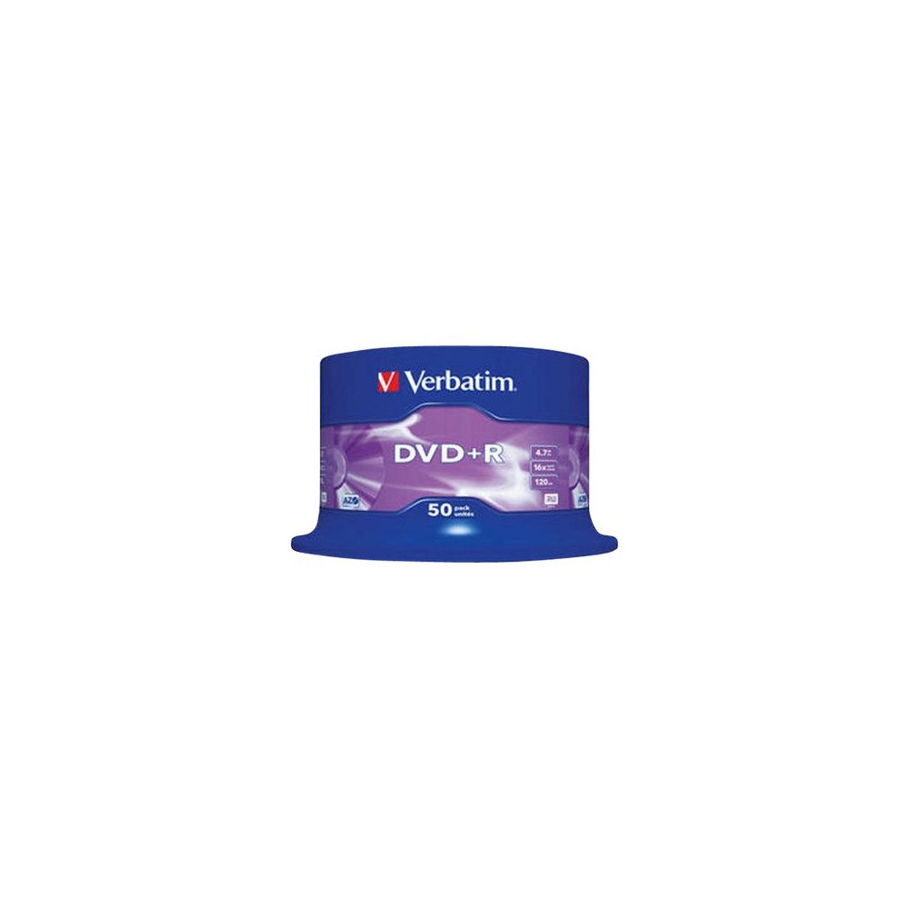 VERBATIM Verbatim - DVD+R x 50 - 4.7 GB - lagringsmedier