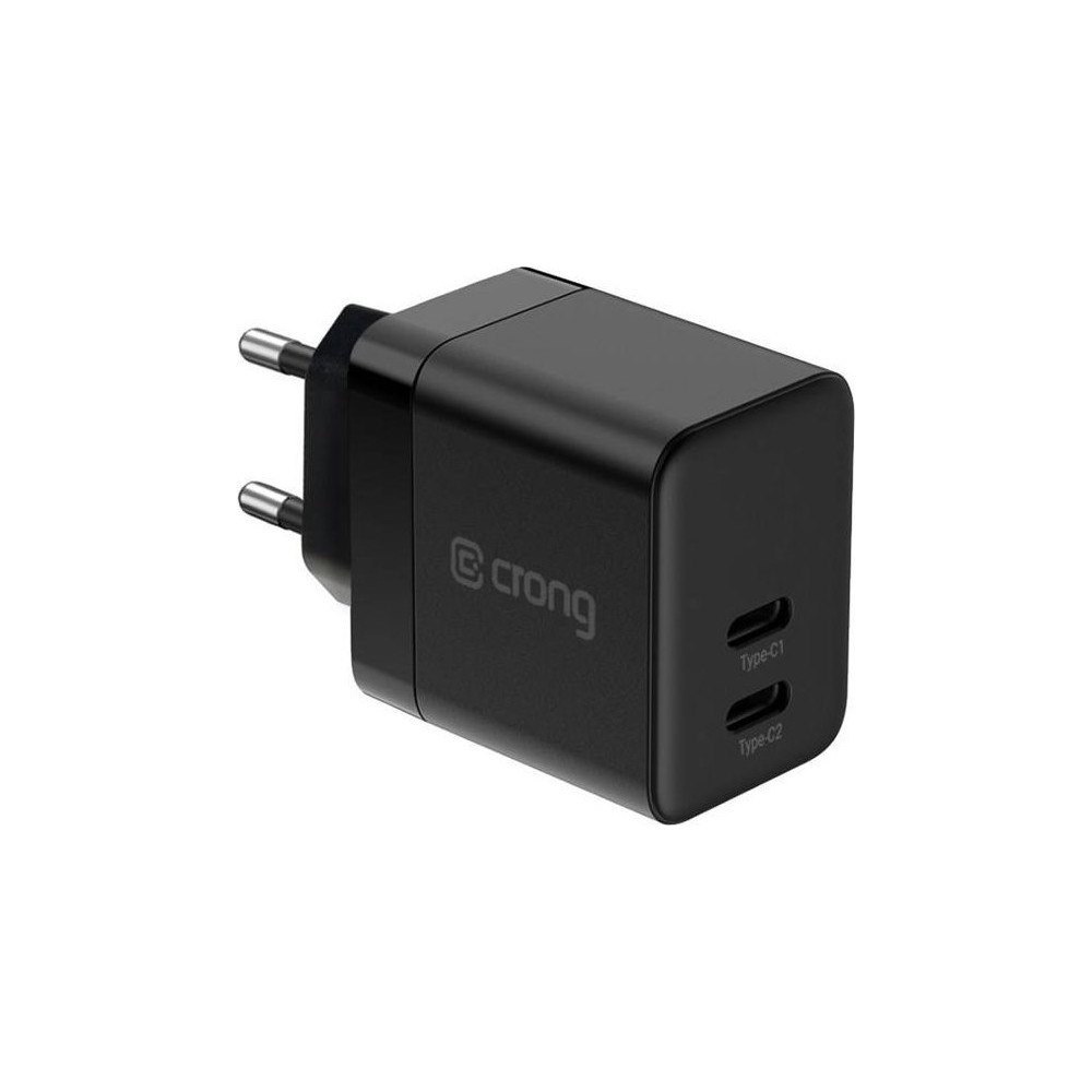 Crong Crong laddare Crong Utra Compact GaN 35W PD 3.0 2x USB-C väg...