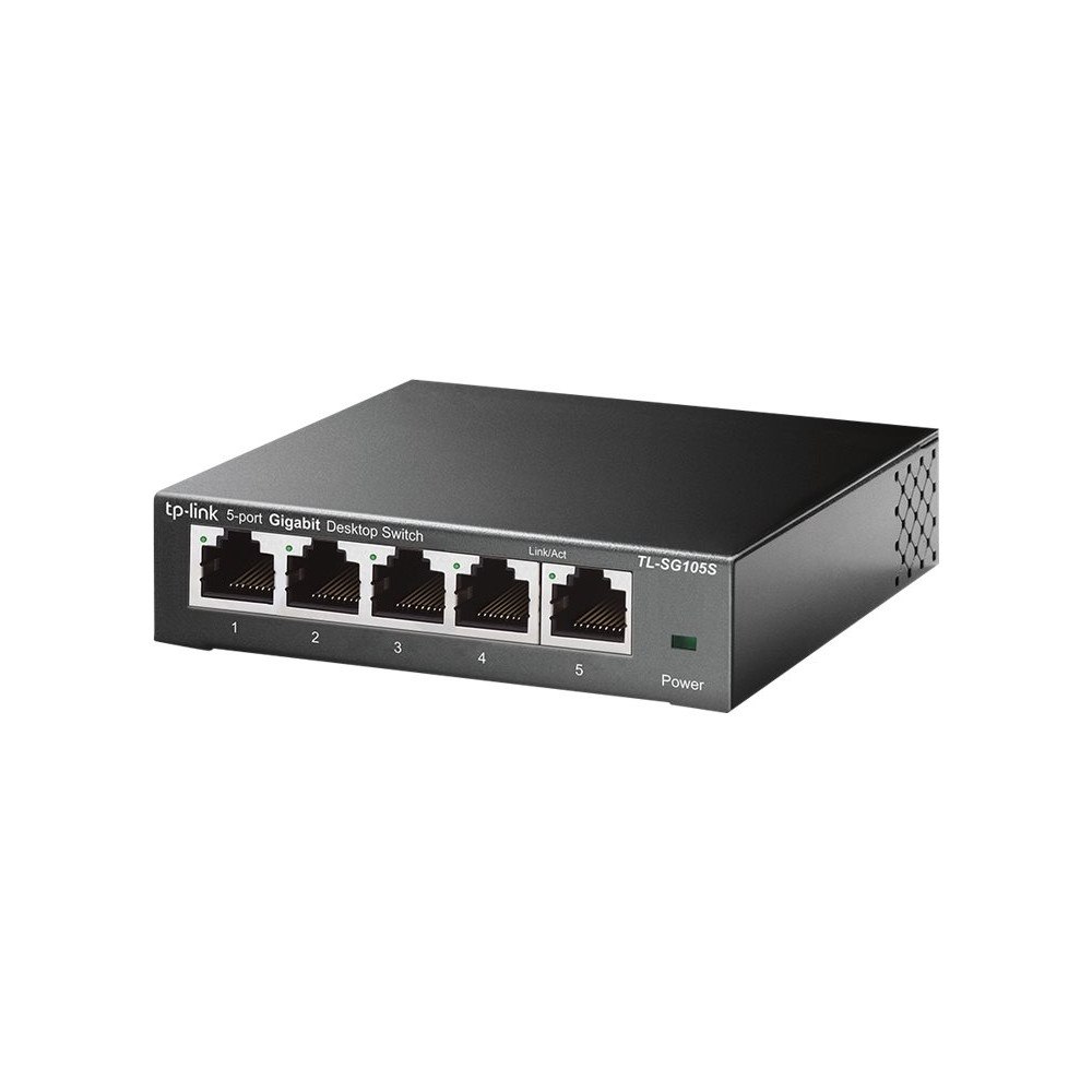 TP-LINK TP-Link TL-SG105S - switch - 5 portar