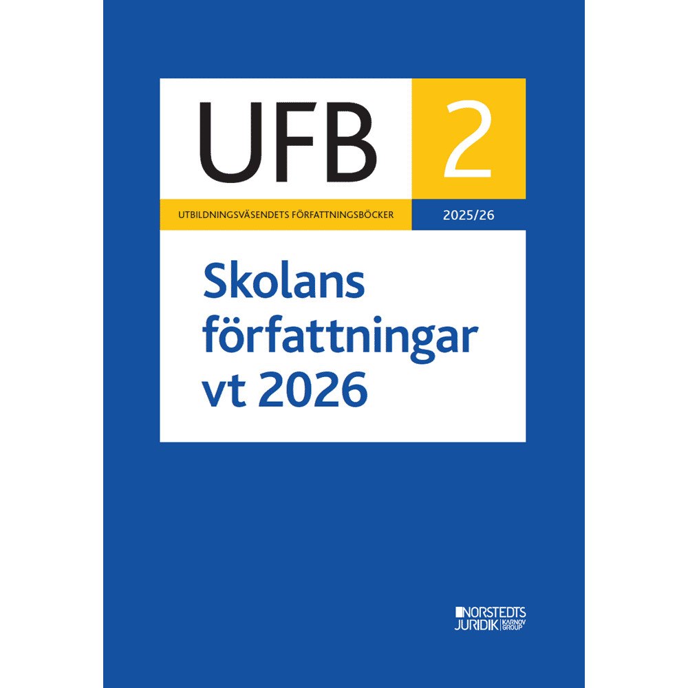 Norstedts Juridik UFB 2 VT 2026 (häftad)