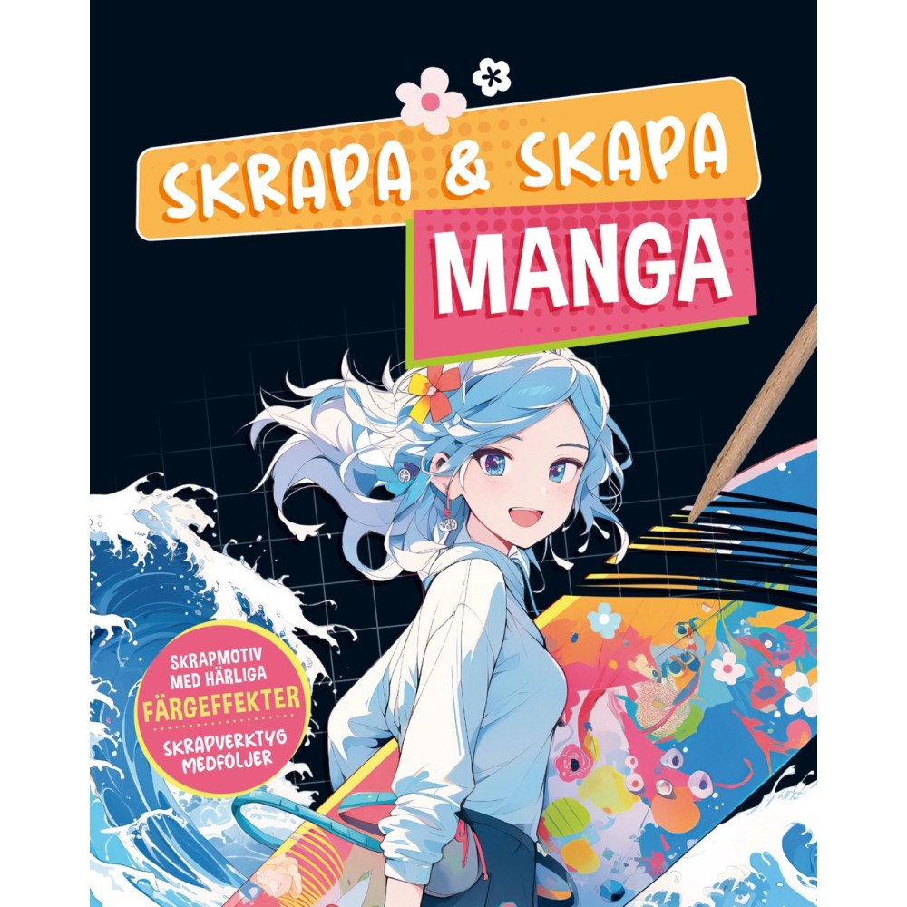 Tukan Förlag Skrapa & skapa. Manga (häftad)