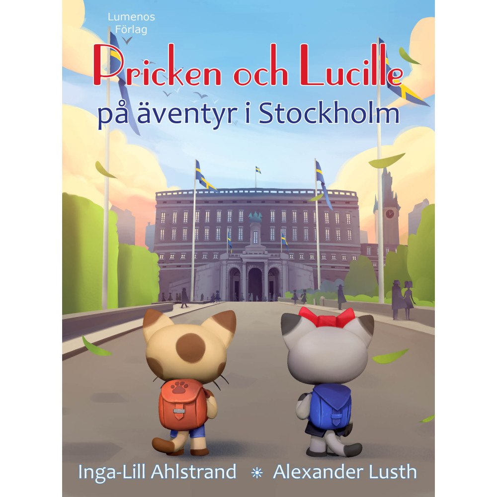 Inga-Lill Ahlstrand Pricken och Lucille på äventyr i Stockholm (inbunden)