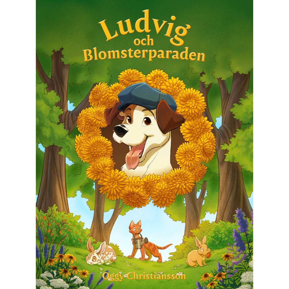 Oggy Christiansson Ludvig och blomsterparaden (inbunden)