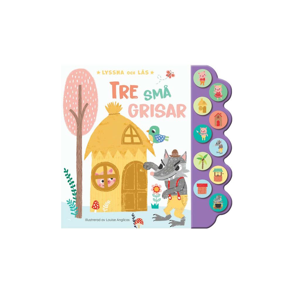 Tukan Förlag Tre små grisar (bok, board book)