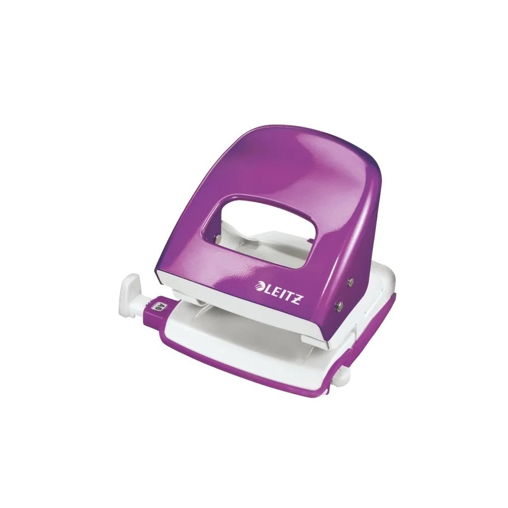 LEITZ Leitz WOW NeXXt 5008 - hålslag - 30 ark - 2 hål - metall - violettmetallic